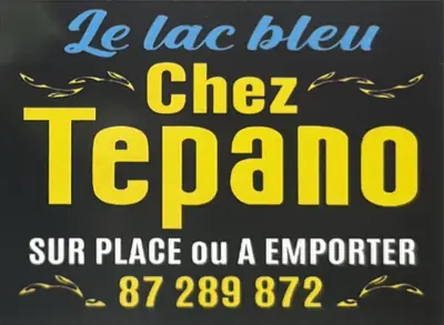 Le lac bleu, Chez Tepano. Sur place ou à emporter, 87 289 872