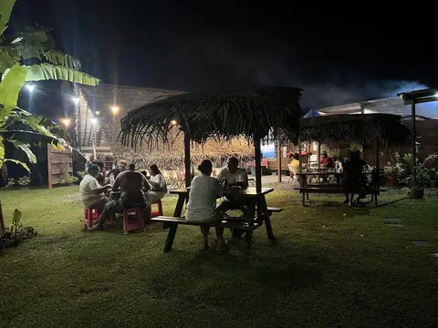 Dîner à la belle étoile