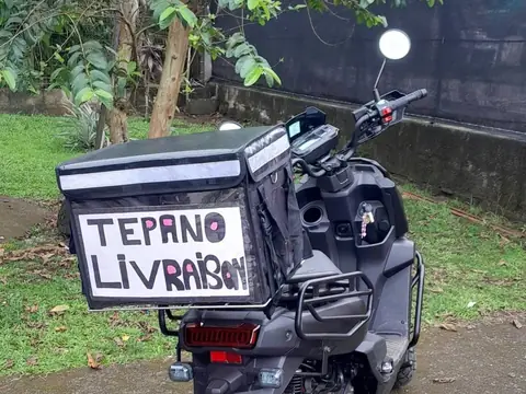 Le scooter de livraison